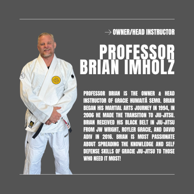 Head Instructor/Owner Brian Imholz